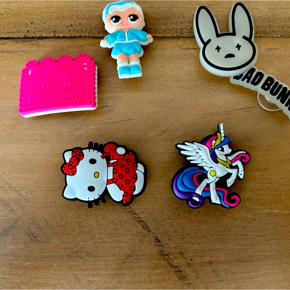 Jibbitz Jewelry - Shoe Charms fits Crocs and other brands. Large Variety styles available.5 For $8